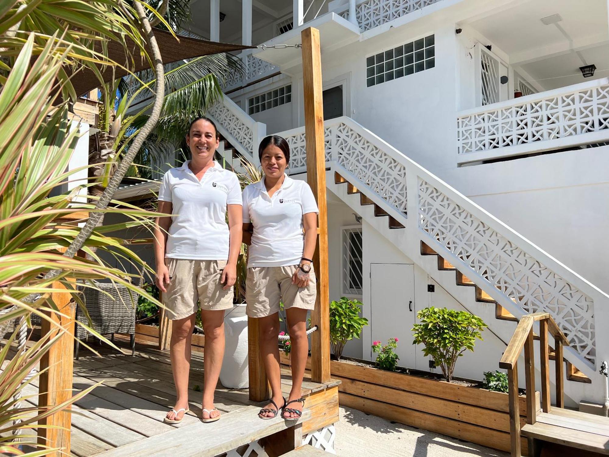 Treetops Hotel Caye Caulker Esterno foto
